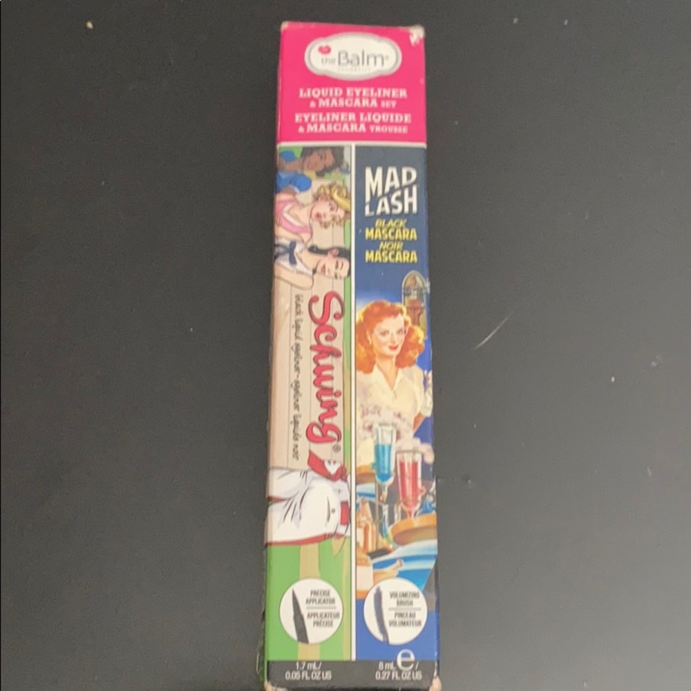 The Balm Liquid Liner and Mascara Set